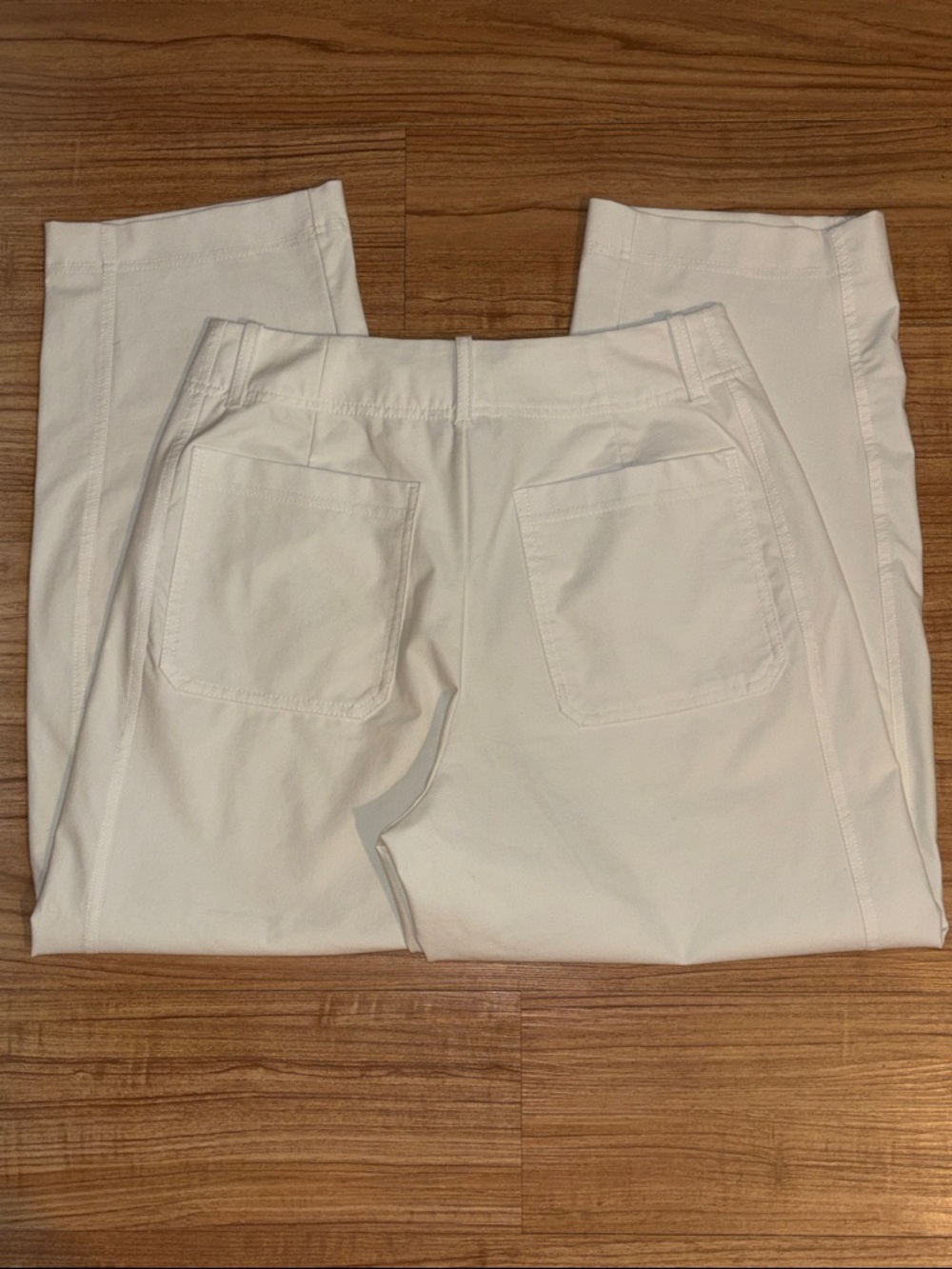 Athleta Skyline High Rise Barrel Leg Pants in Crisp White - Picture 5 of 11